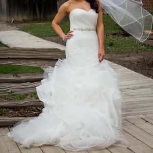 Kleinfeld wedding dress for sale!! Worn once